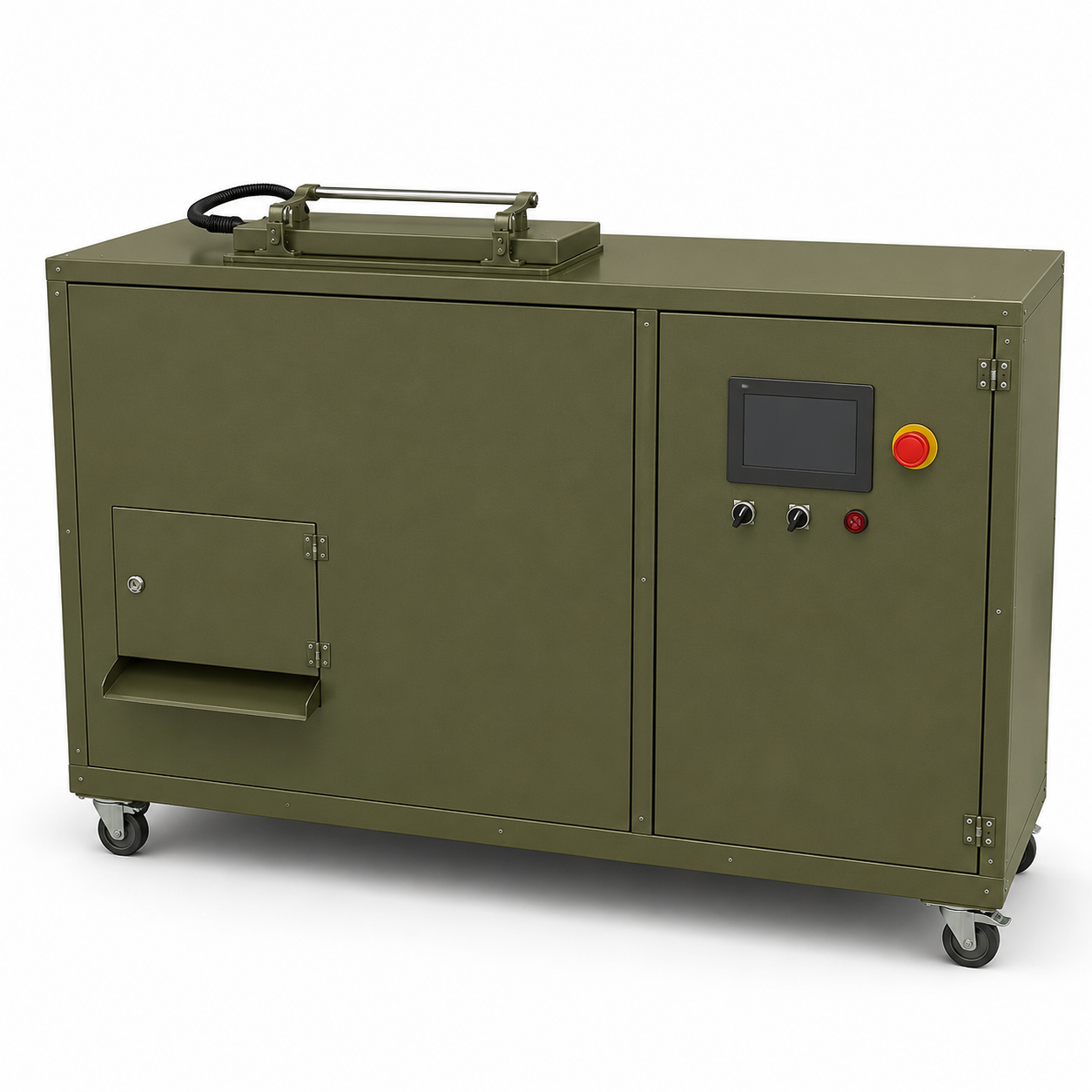 PREMIUM KOMPOST 1000 L Endüstriyel Kompost Makinesi Görsel 2